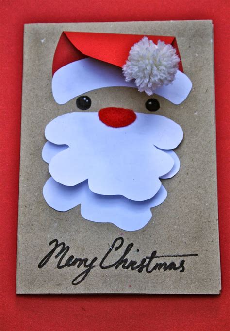 homemade christmas card ideas